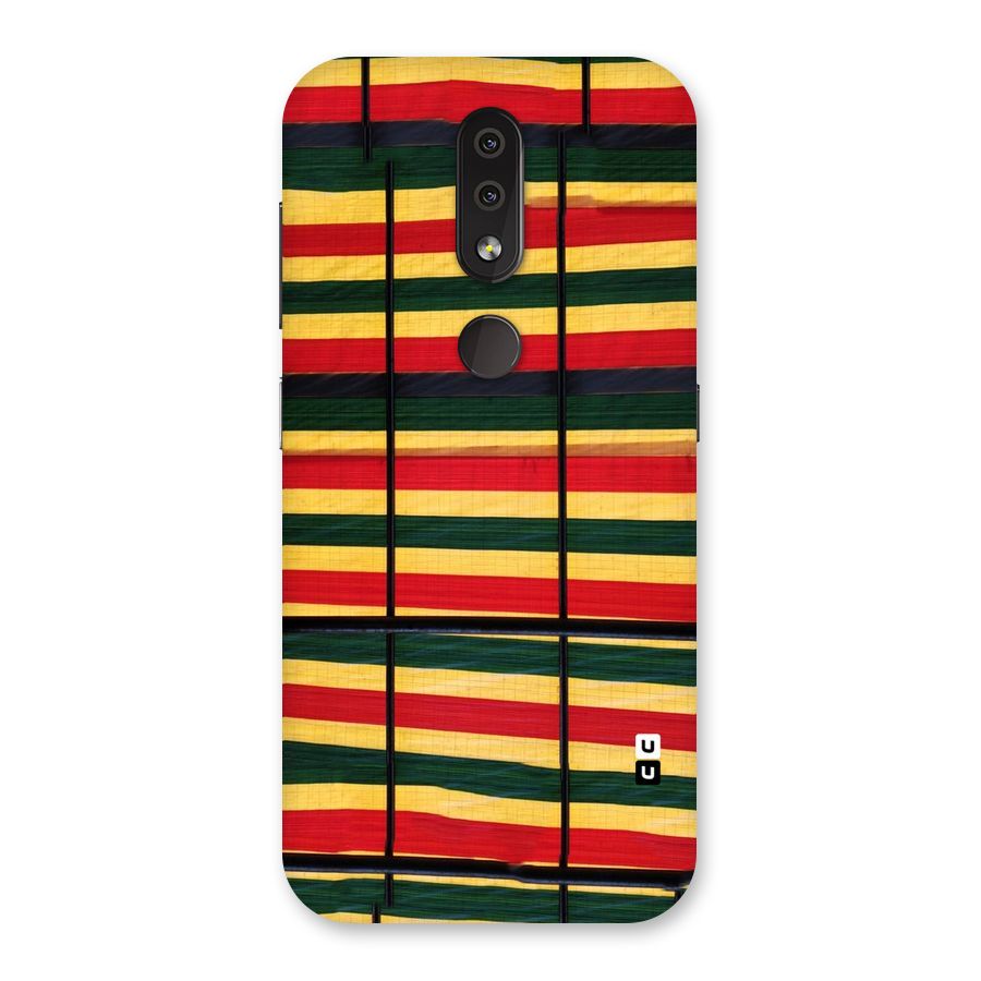 Bright Colors Lines Back Case for Nokia 4.2