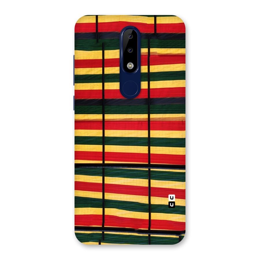 Bright Colors Lines Back Case for Nokia 5.1 Plus
