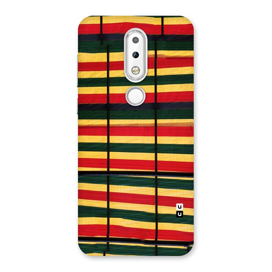 Bright Colors Lines Back Case for Nokia 6.1 Plus