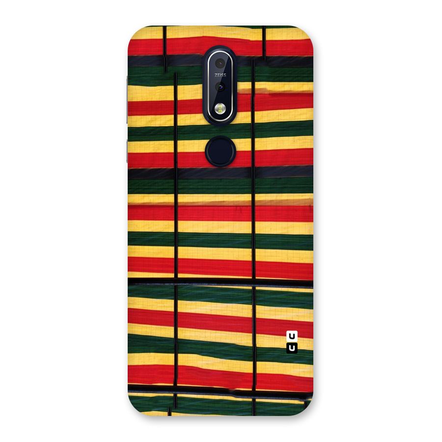 Bright Colors Lines Back Case for Nokia 7.1