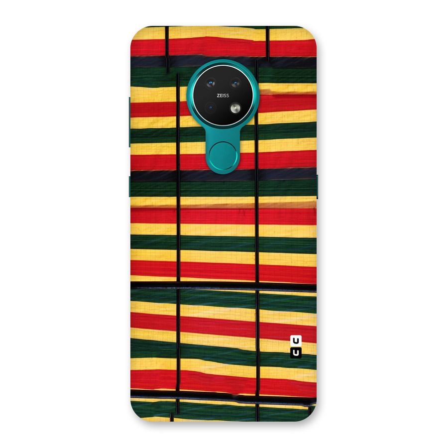 Bright Colors Lines Back Case for Nokia 7.2
