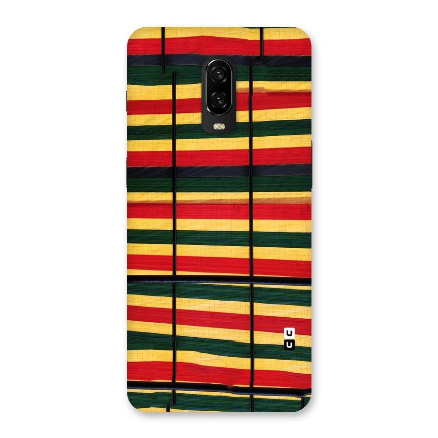 Bright Colors Lines Back Case for OnePlus 6T