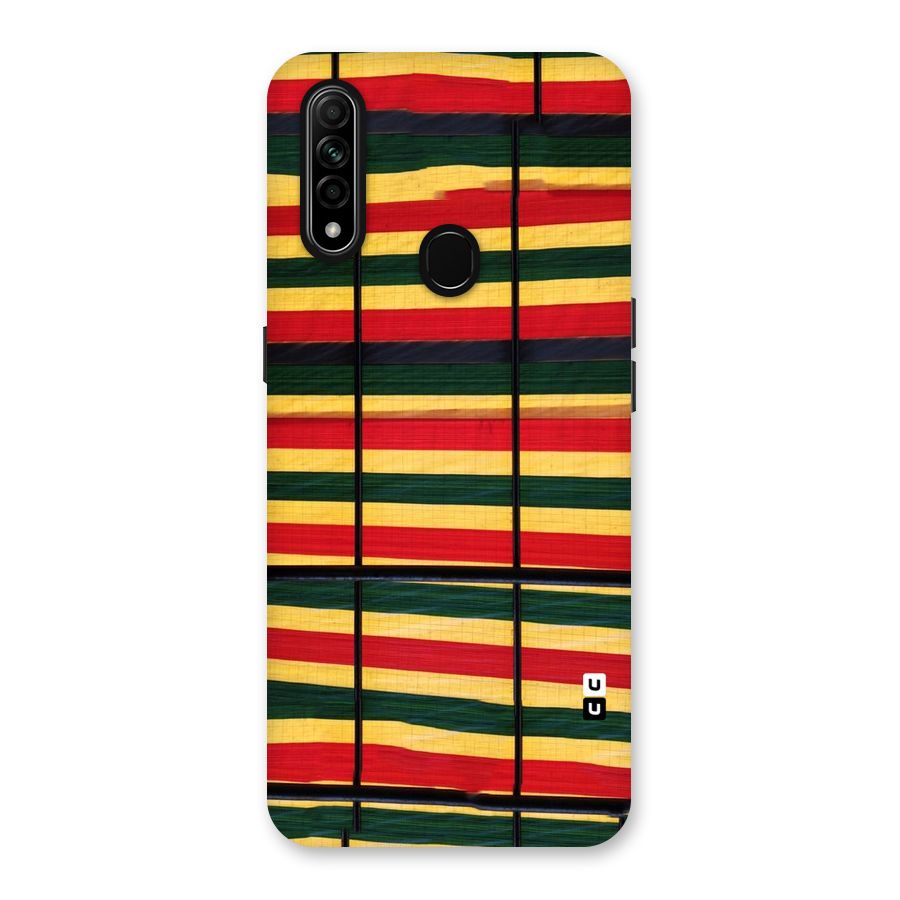 Bright Colors Lines Back Case for Oppo A31