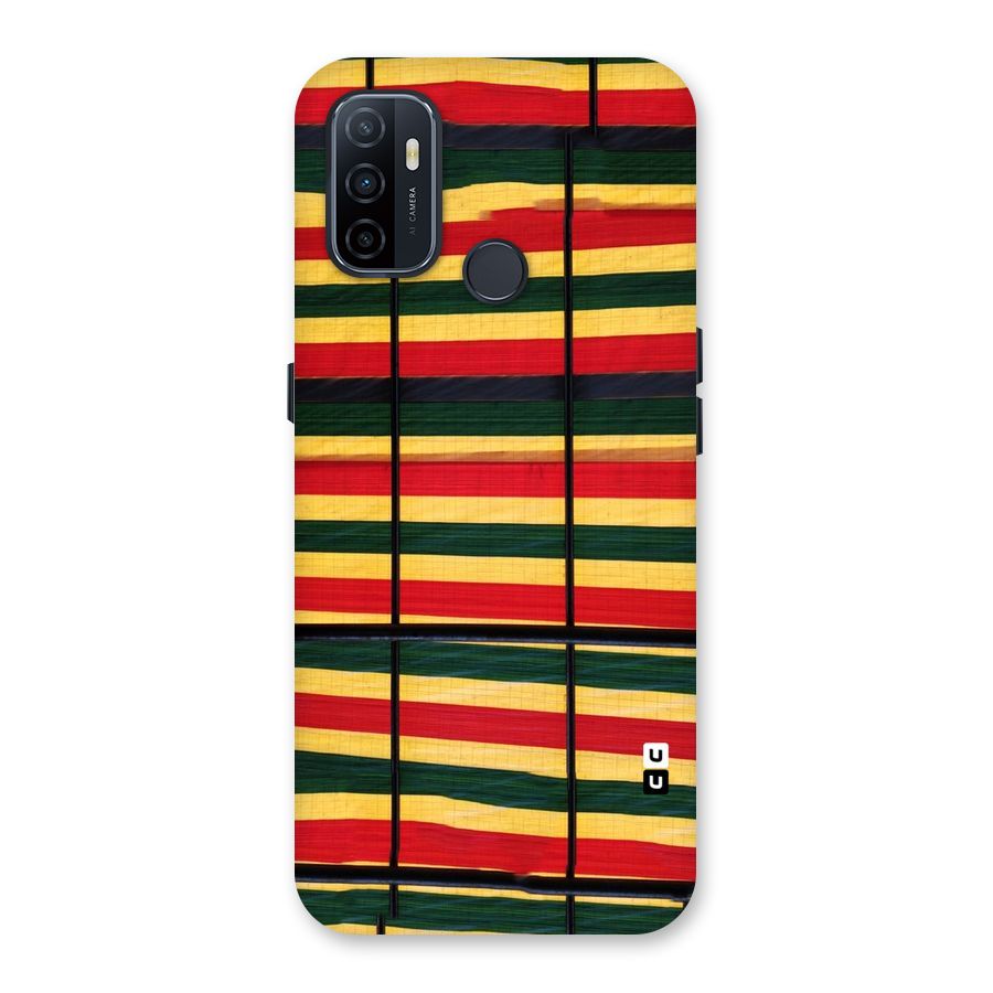 Bright Colors Lines Back Case for Oppo A53