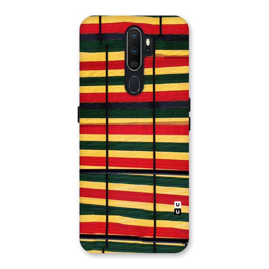 Bright Colors Lines Back Case for Oppo A5 (2020)