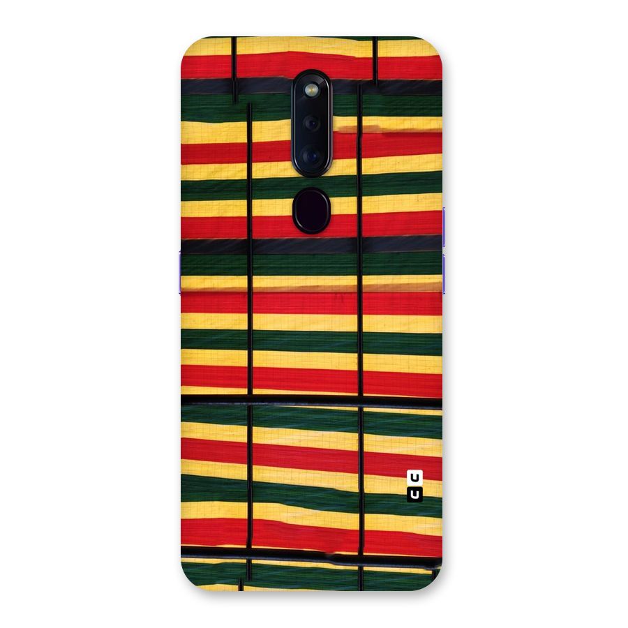 Bright Colors Lines Back Case for Oppo F11 Pro