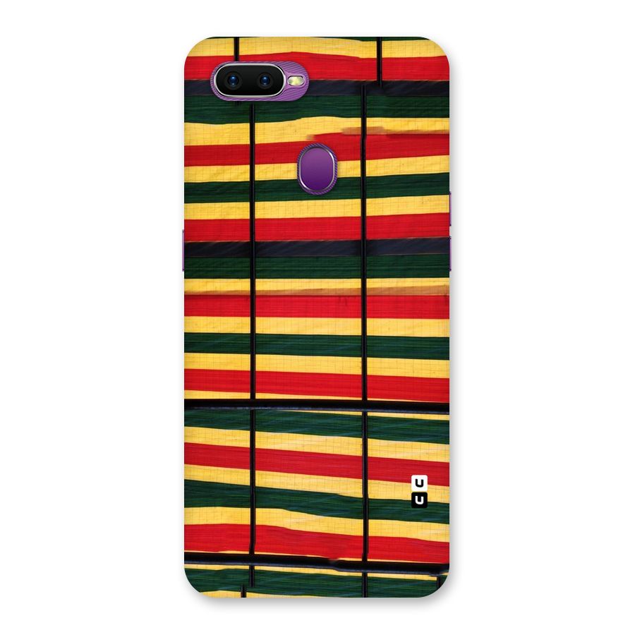 Bright Colors Lines Back Case for Oppo F9