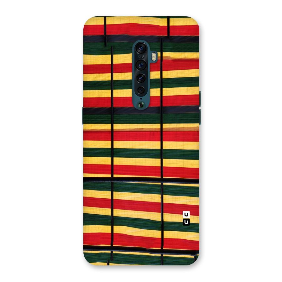 Bright Colors Lines Back Case for Oppo Reno2