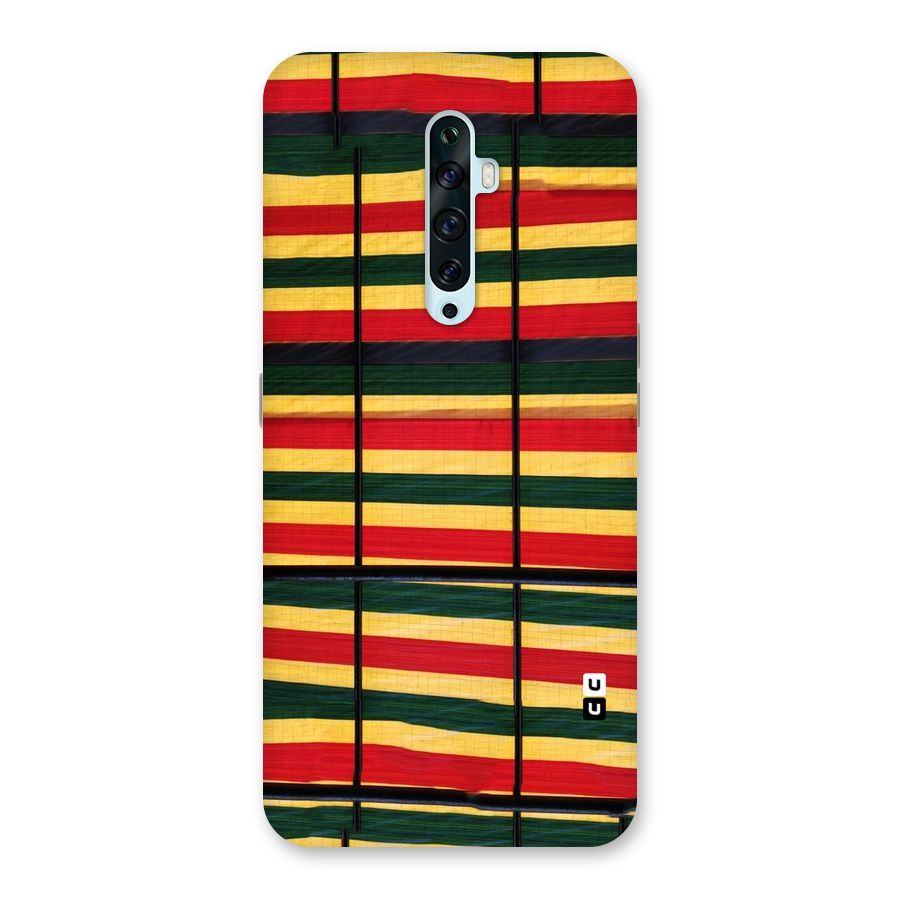 Bright Colors Lines Back Case for Oppo Reno2 Z
