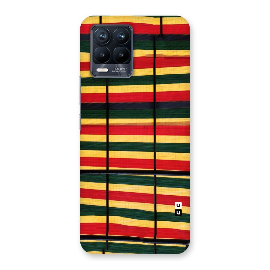 Bright Colors Lines Back Case for Realme 8 Pro