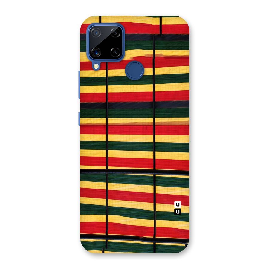 Bright Colors Lines Back Case for Realme Narzo 30A