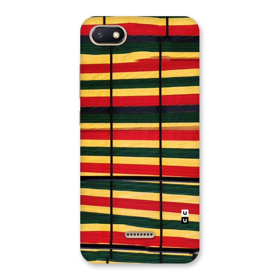Bright Colors Lines Back Case for Redmi 6A