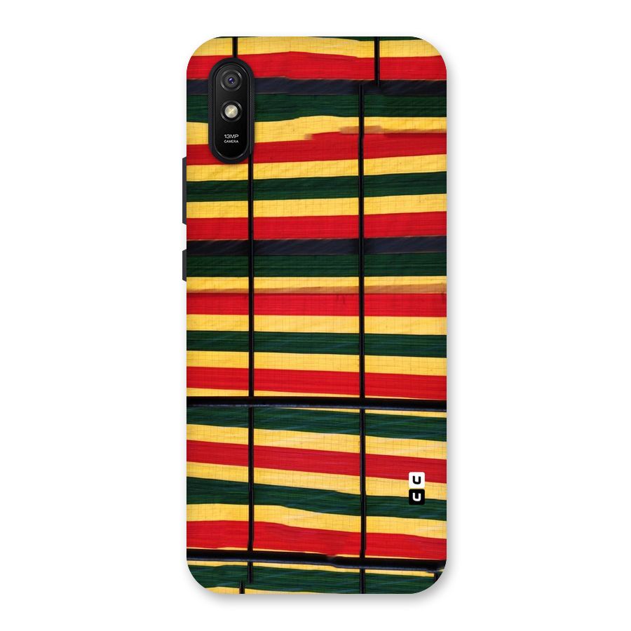 Bright Colors Lines Back Case for Redmi 9A