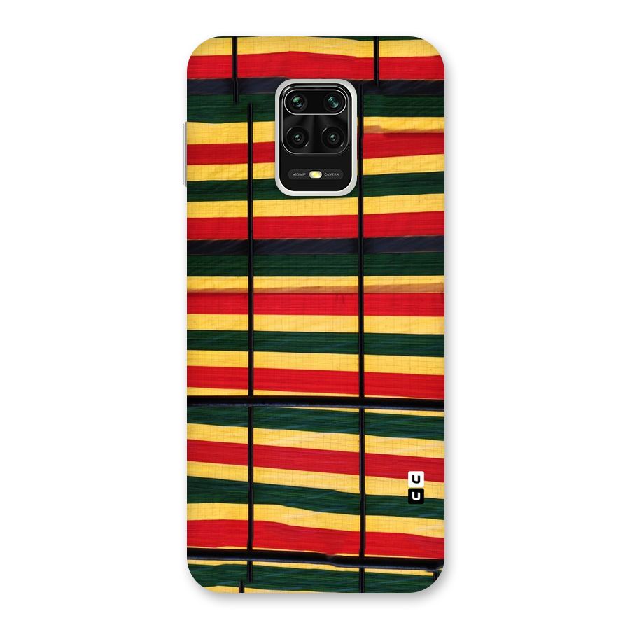 Bright Colors Lines Back Case for Redmi Note 9 Pro