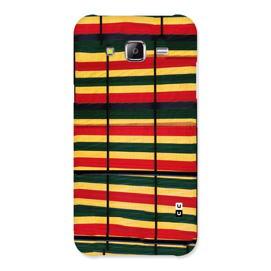 Bright Colors Lines Back Case for Samsung Galaxy J5
