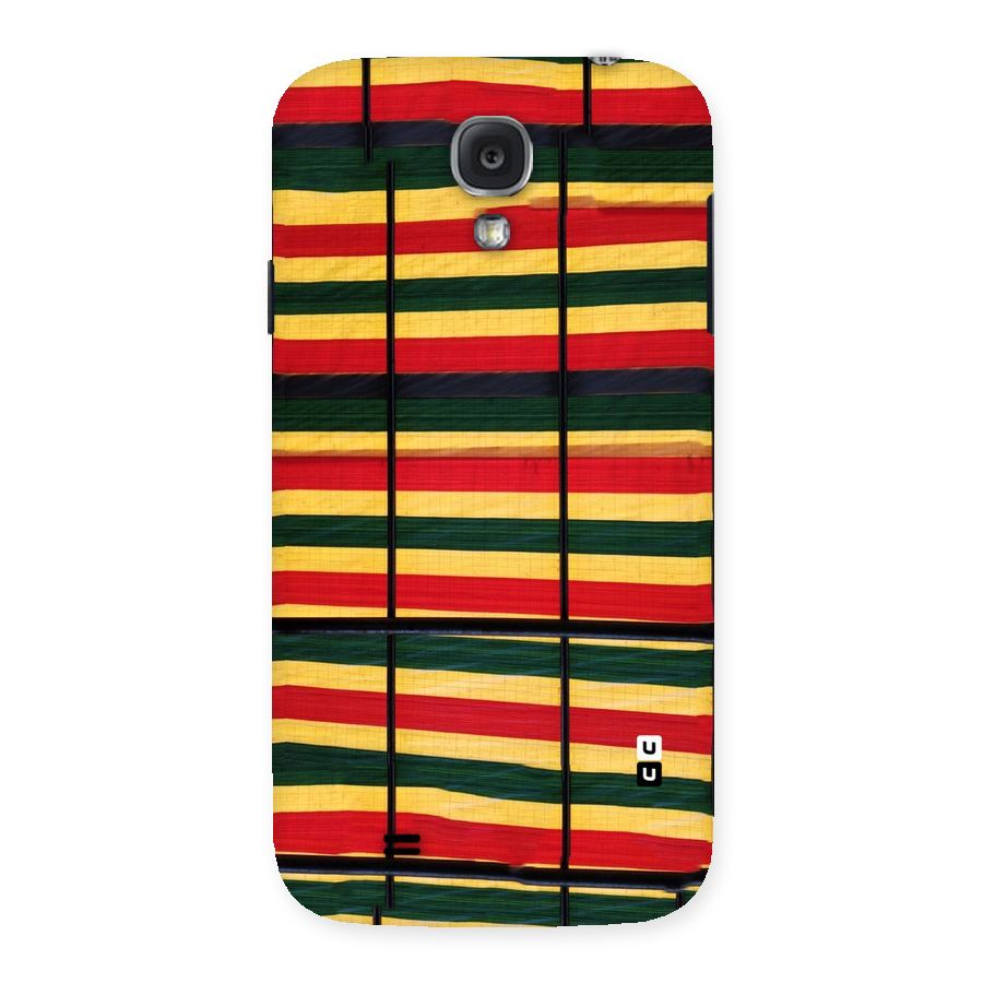 Bright Colors Lines Back Case for Samsung Galaxy S4