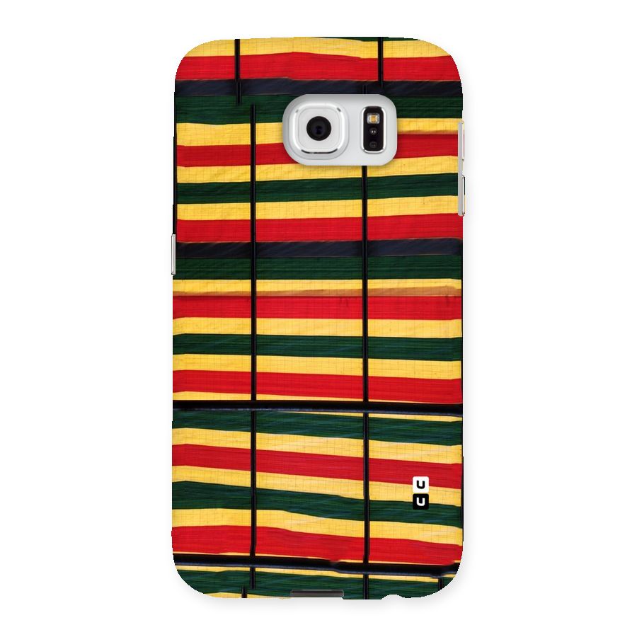 Bright Colors Lines Back Case for Samsung Galaxy S6