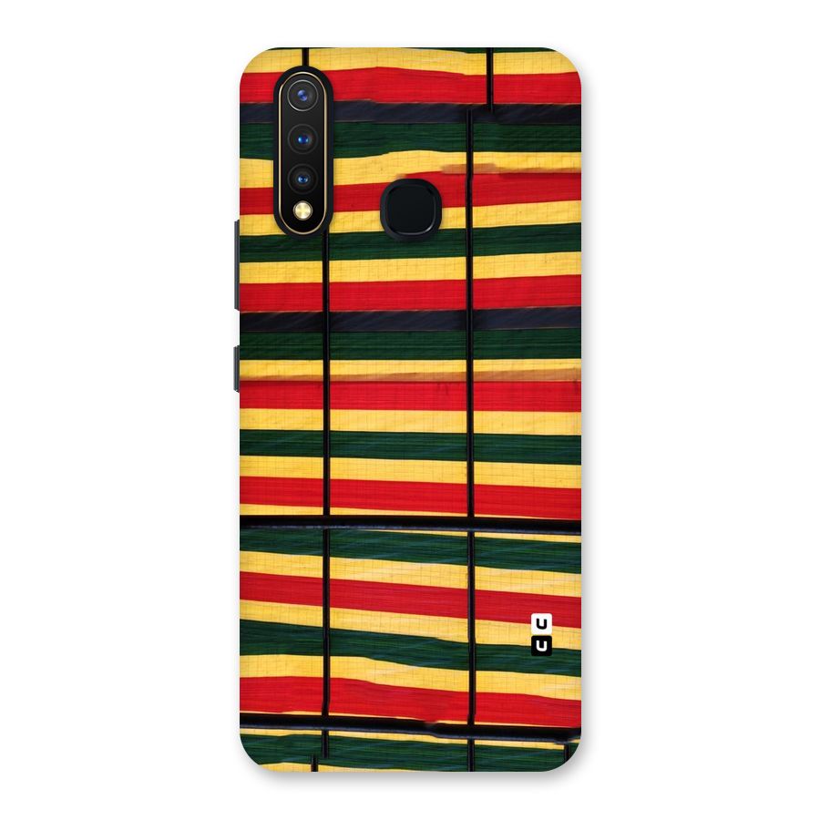Bright Colors Lines Back Case for Vivo U20