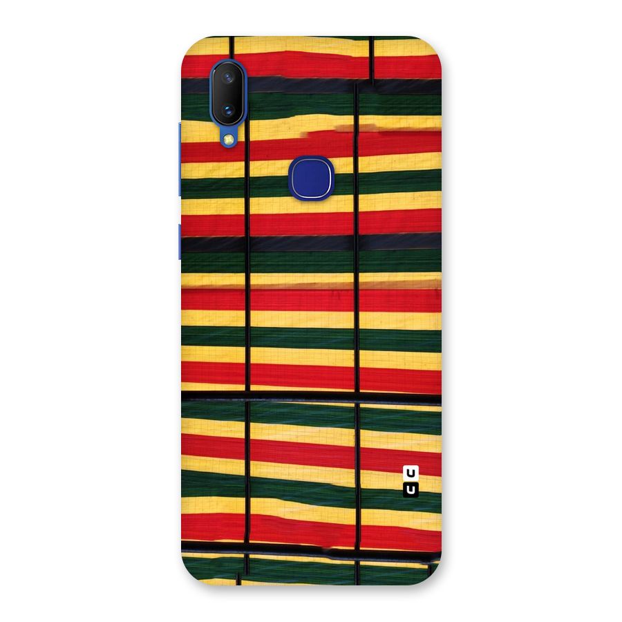 Bright Colors Lines Back Case for Vivo V11