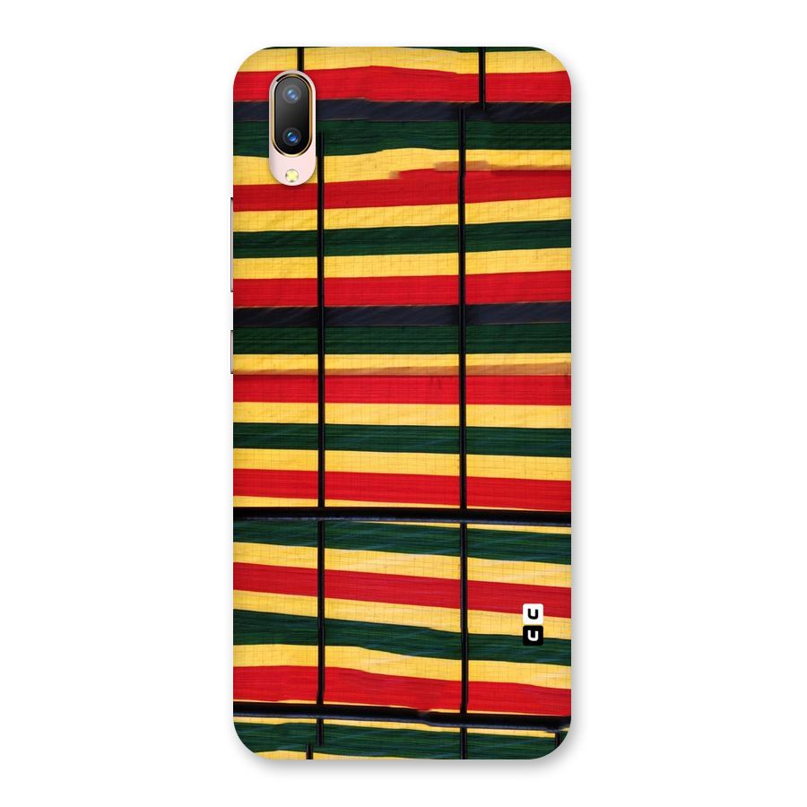 Bright Colors Lines Back Case for Vivo V11 Pro