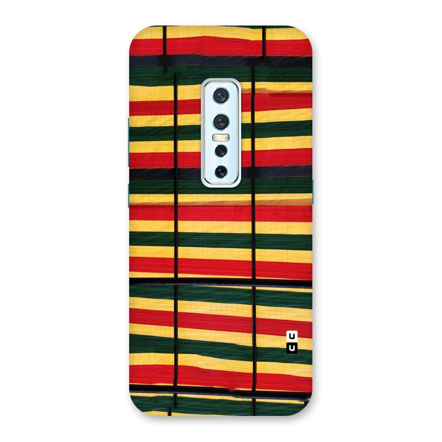 Bright Colors Lines Back Case for Vivo V17 Pro
