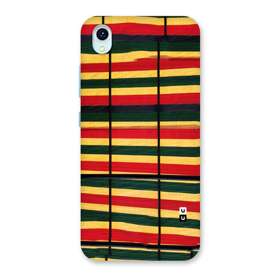 Bright Colors Lines Back Case for Vivo Y1s