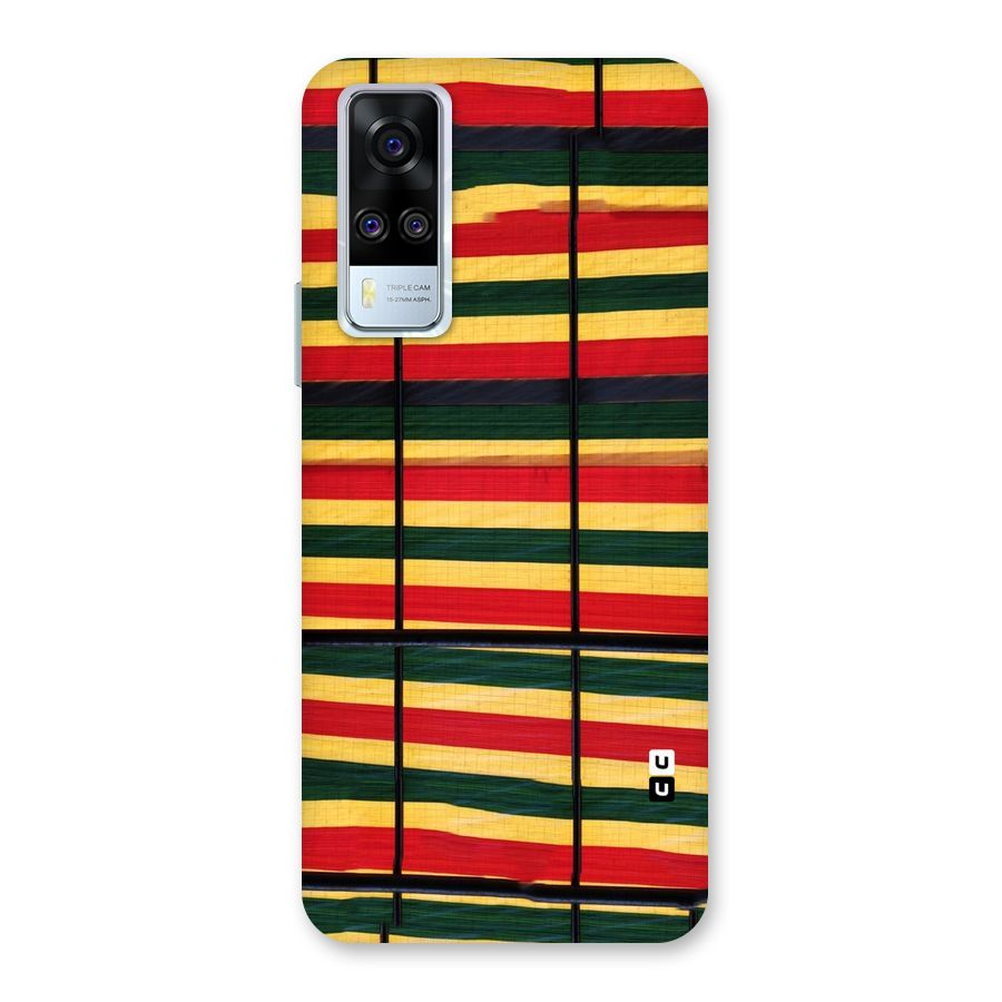 Bright Colors Lines Back Case for Vivo Y31