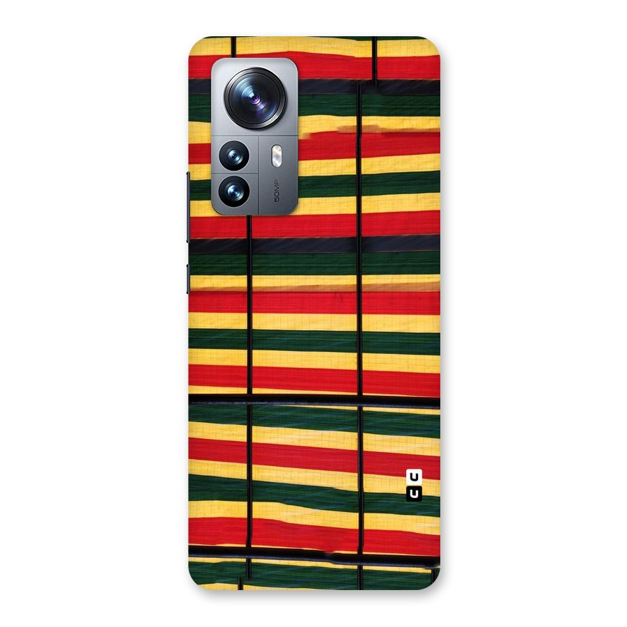 Bright Colors Lines Back Case for Xiaomi 12 Pro