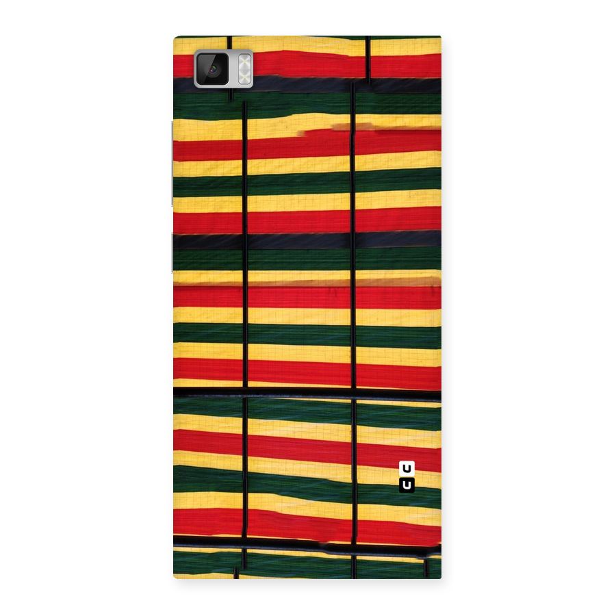 Bright Colors Lines Back Case for Xiaomi Mi3