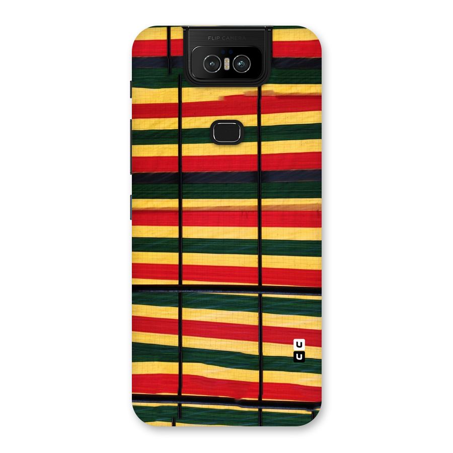 Bright Colors Lines Back Case for Zenfone 6z