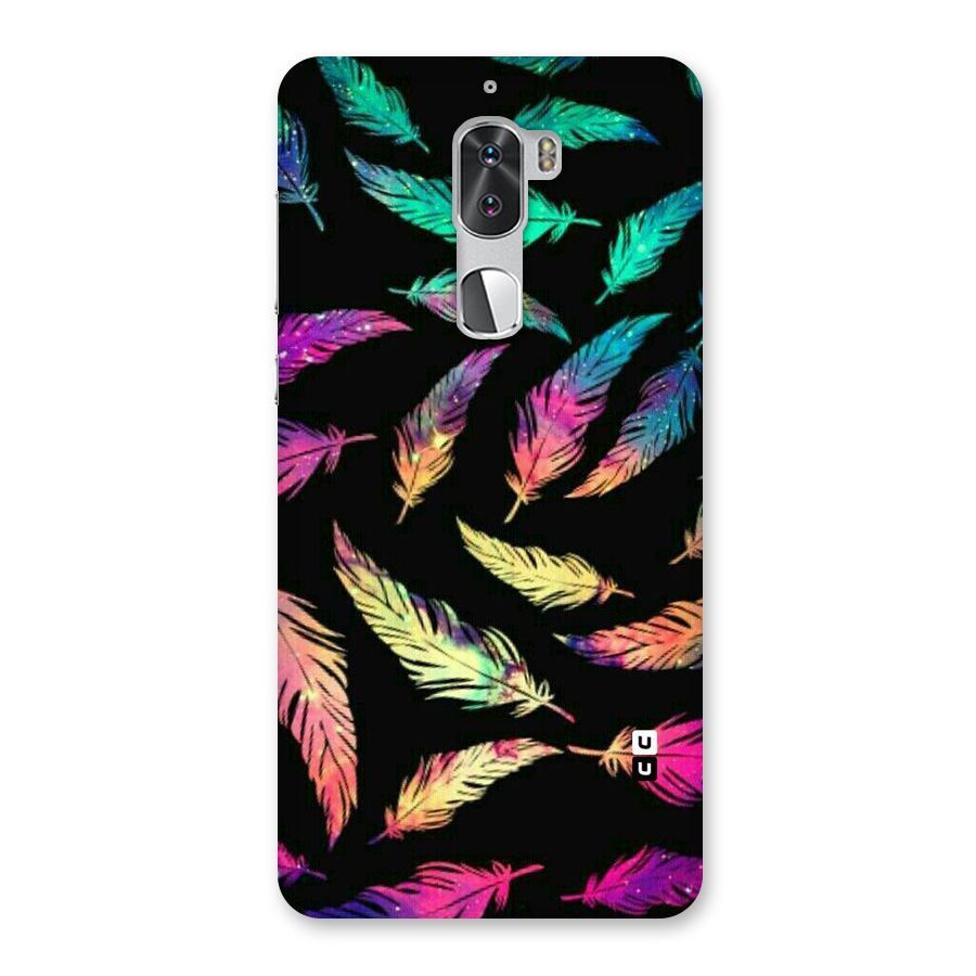Bright Feathers Back Case for Coolpad Cool 1
