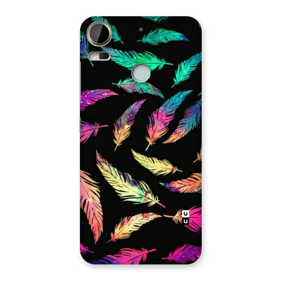 Bright Feathers Back Case for Desire 10 Pro