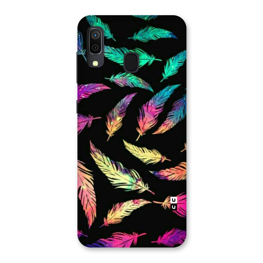 Bright Feathers Back Case for Galaxy A30