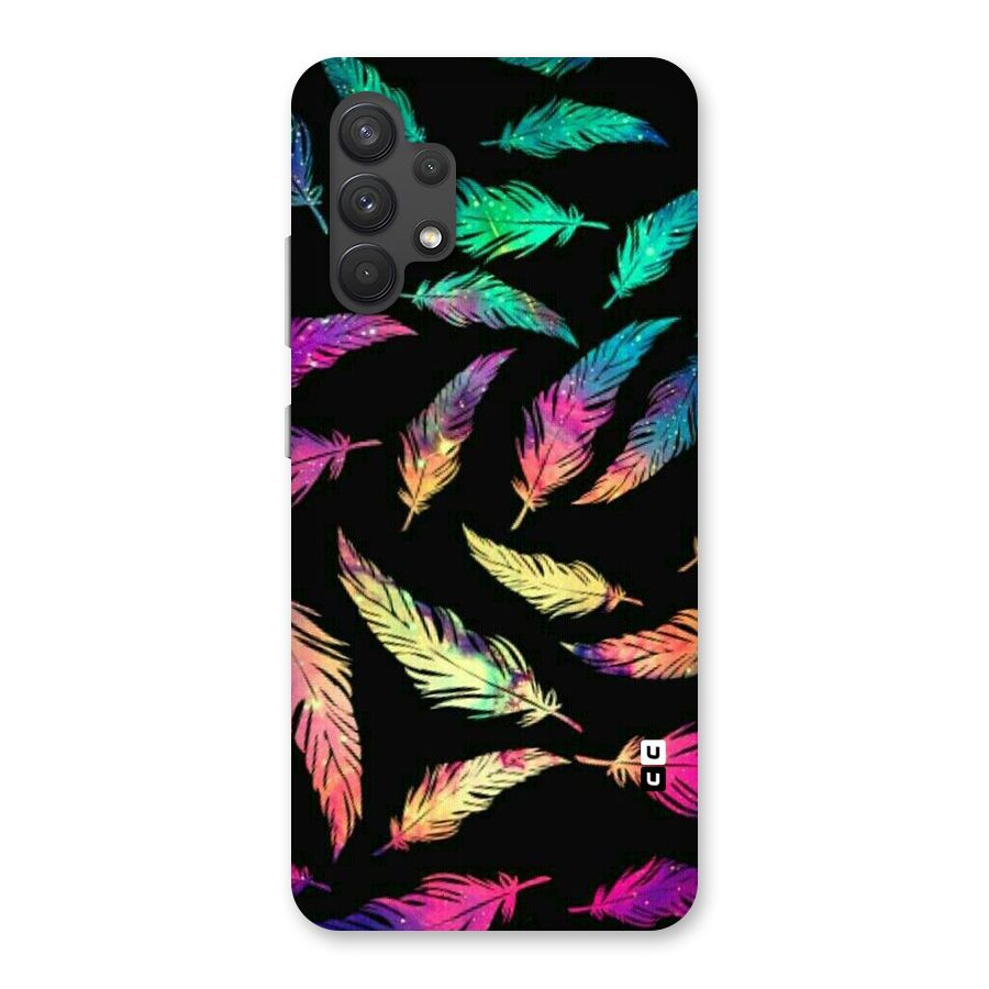 Bright Feathers Back Case for Galaxy A32