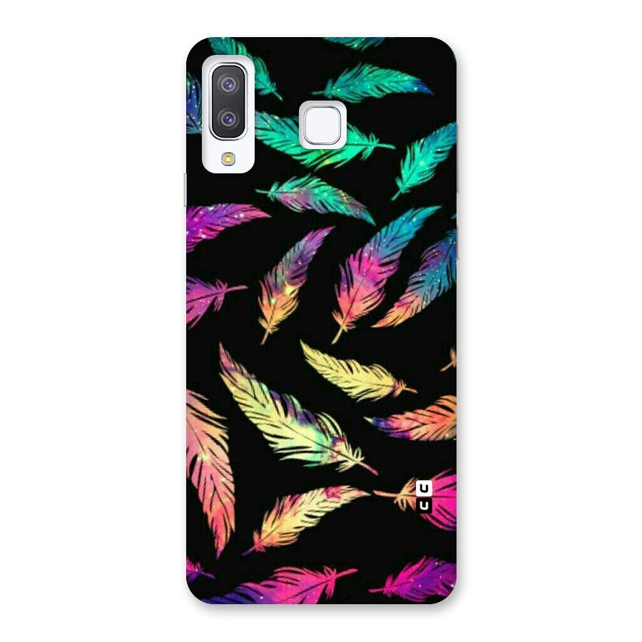 Bright Feathers Back Case for Galaxy A8 Star