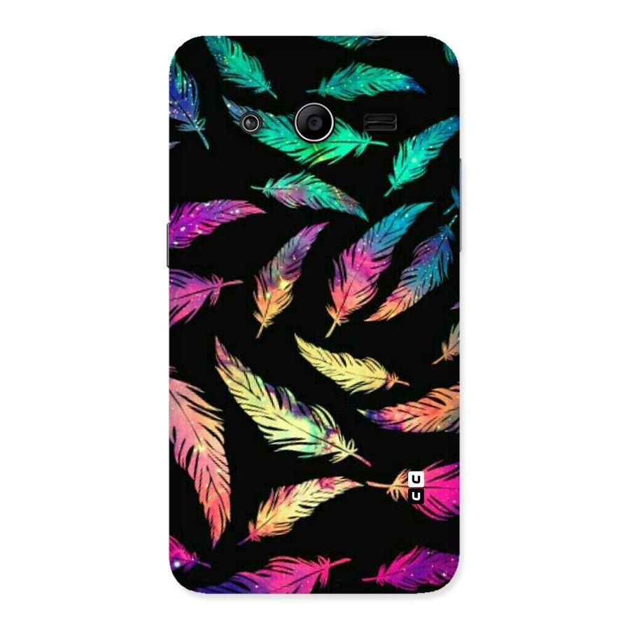 Bright Feathers Back Case for Galaxy Core 2