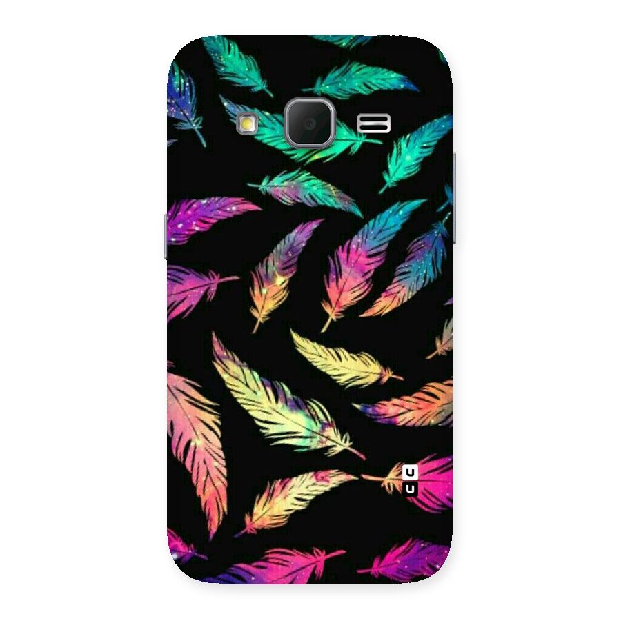 Bright Feathers Back Case for Galaxy Core Prime