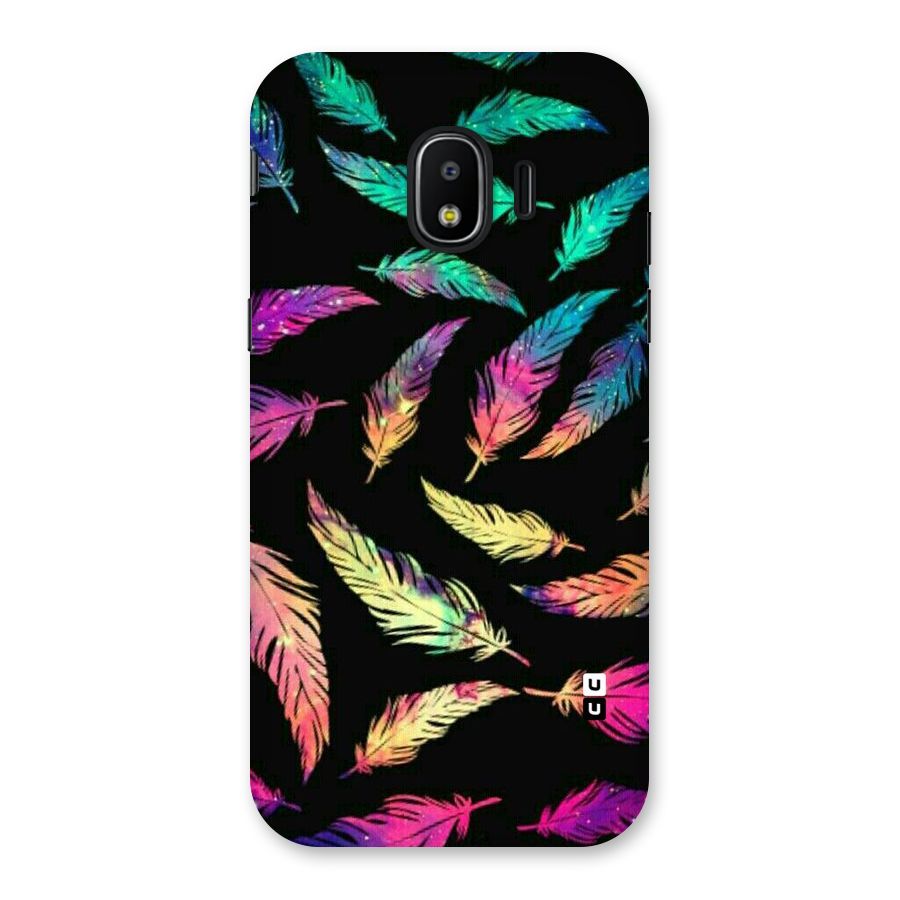 Bright Feathers Back Case for Galaxy J2 Pro 2018