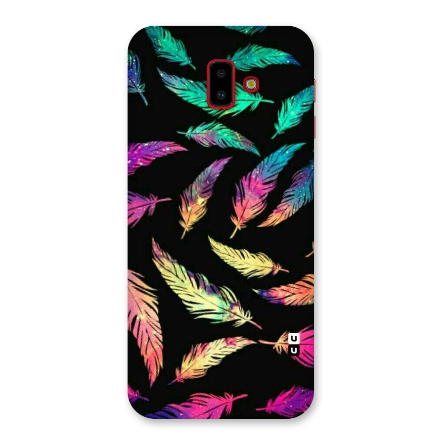 Bright Feathers Back Case for Galaxy J6 Plus