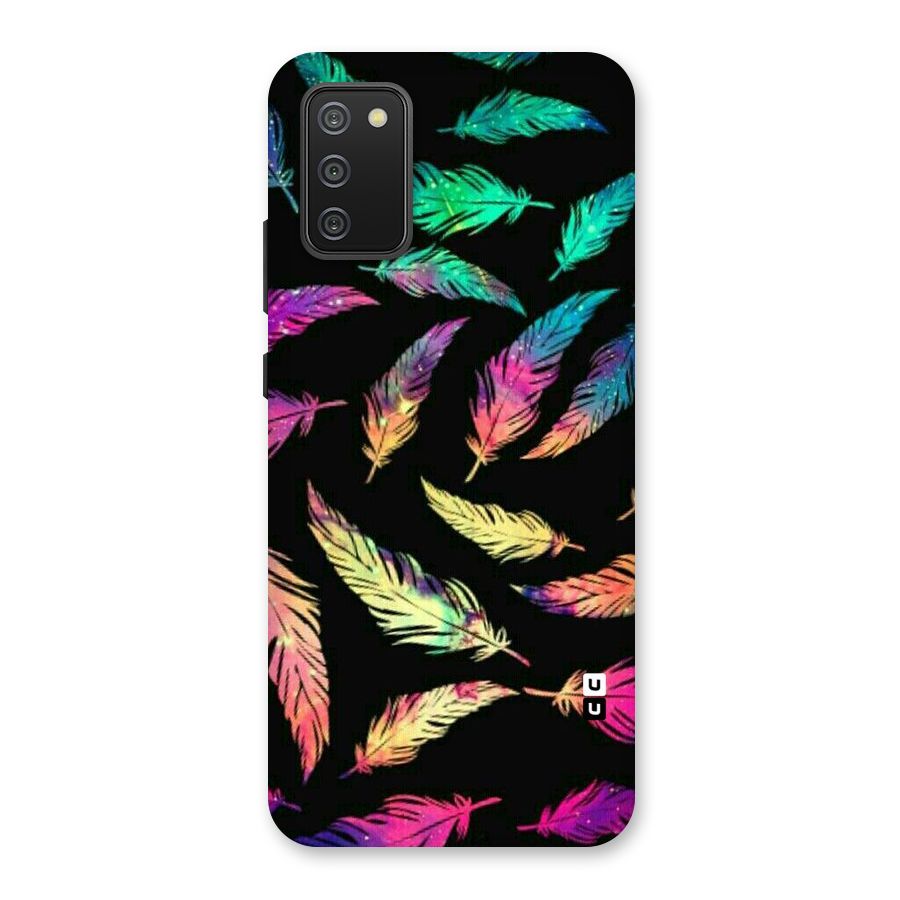 Bright Feathers Back Case for Galaxy M02s
