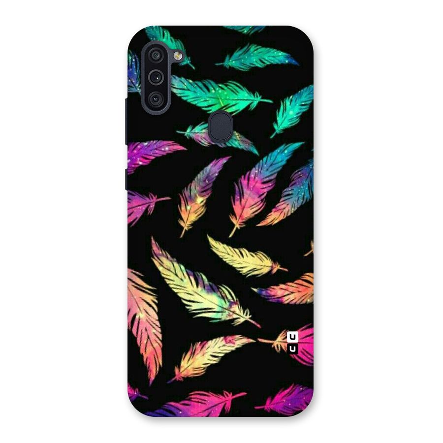 Bright Feathers Back Case for Galaxy M11