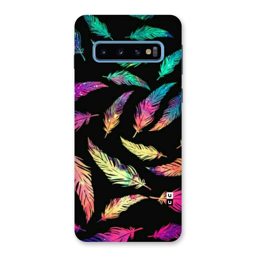Bright Feathers Back Case for Galaxy S10