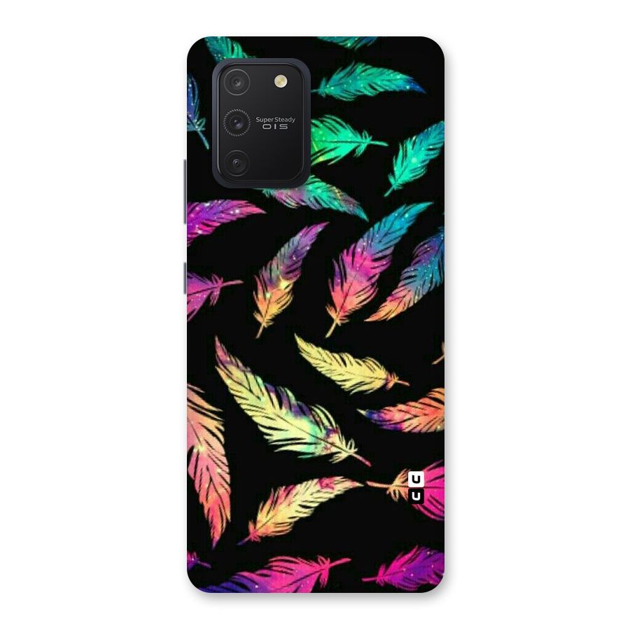 Bright Feathers Back Case for Galaxy S10 Lite