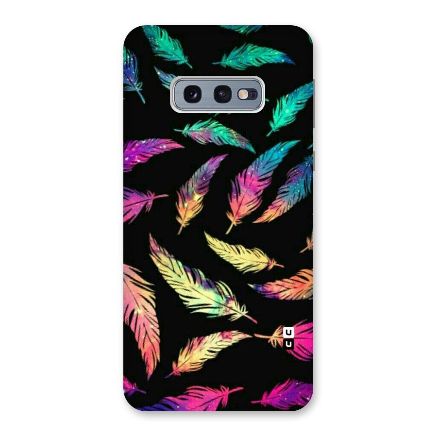 Bright Feathers Back Case for Galaxy S10e
