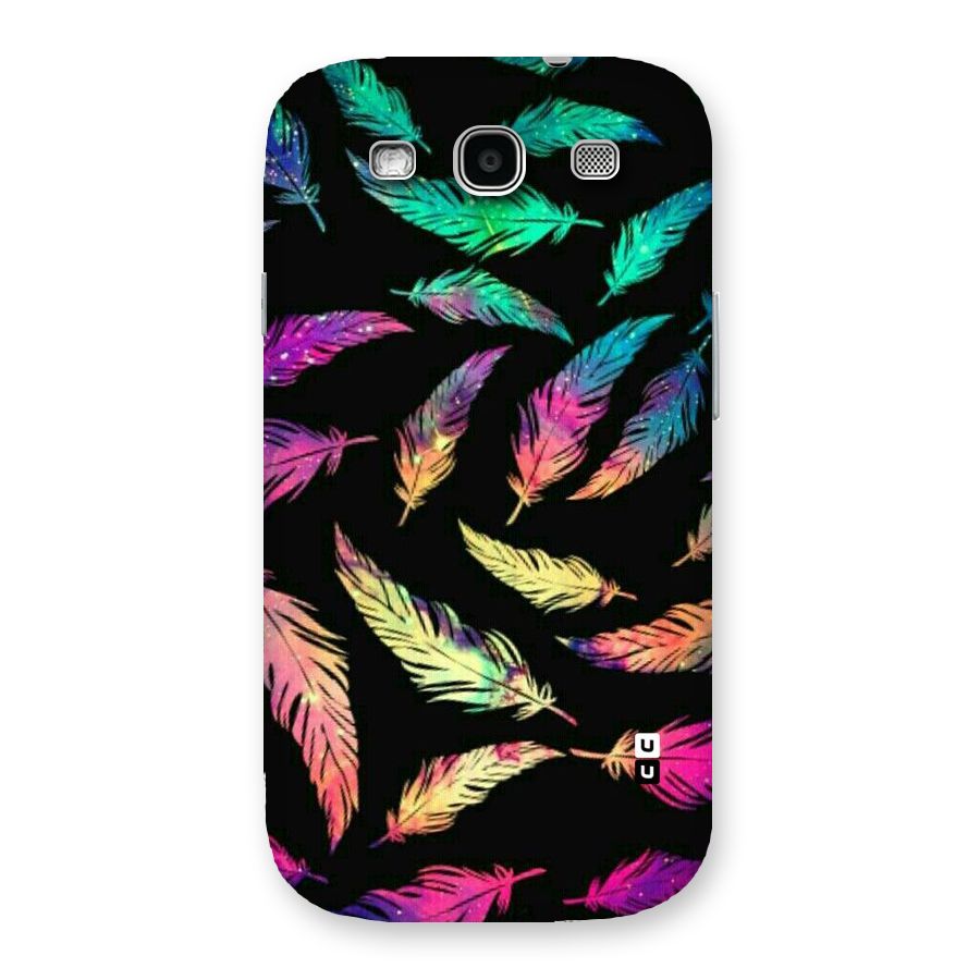 Bright Feathers Back Case for Galaxy S3
