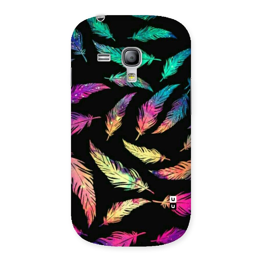 Bright Feathers Back Case for Galaxy S3 Mini