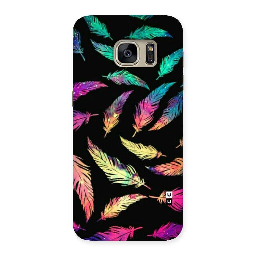 Bright Feathers Back Case for Galaxy S7