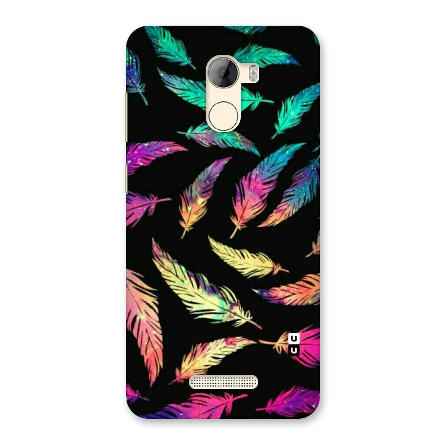 Bright Feathers Back Case for Gionee A1 LIte