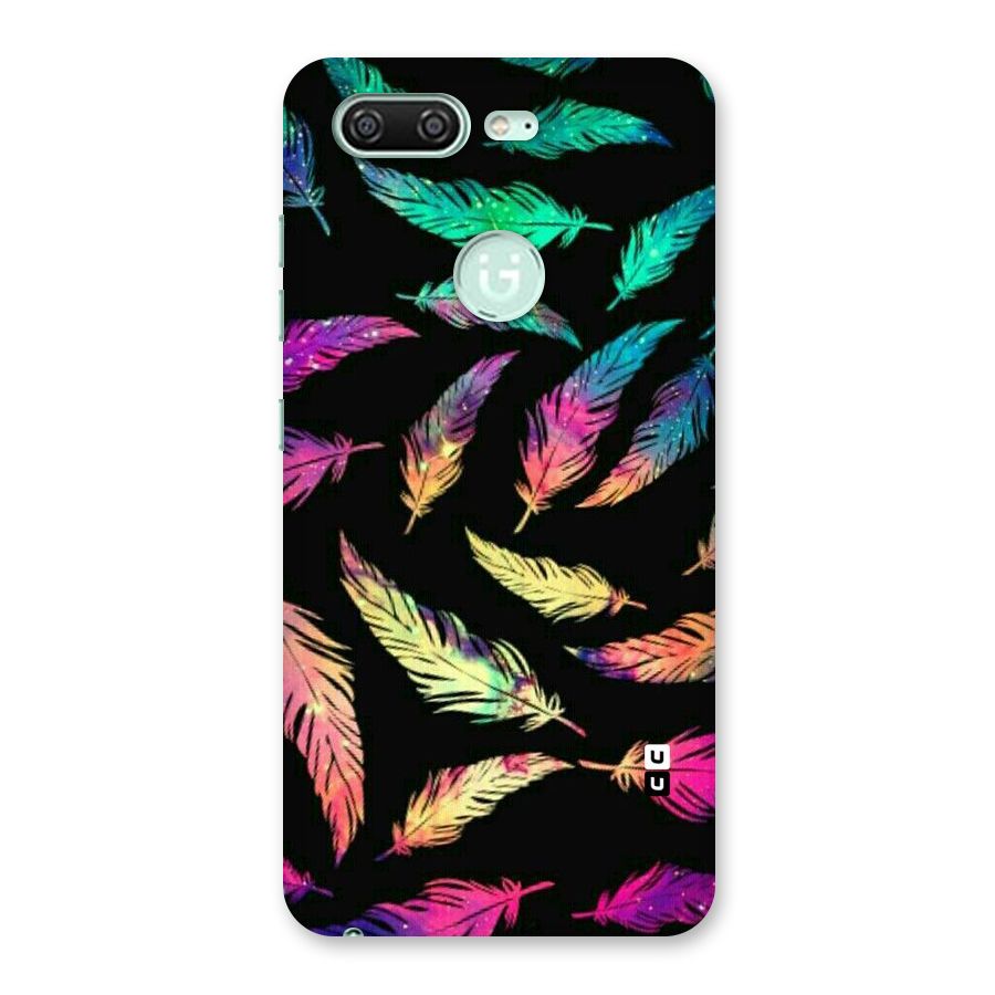 Bright Feathers Back Case for Gionee S10