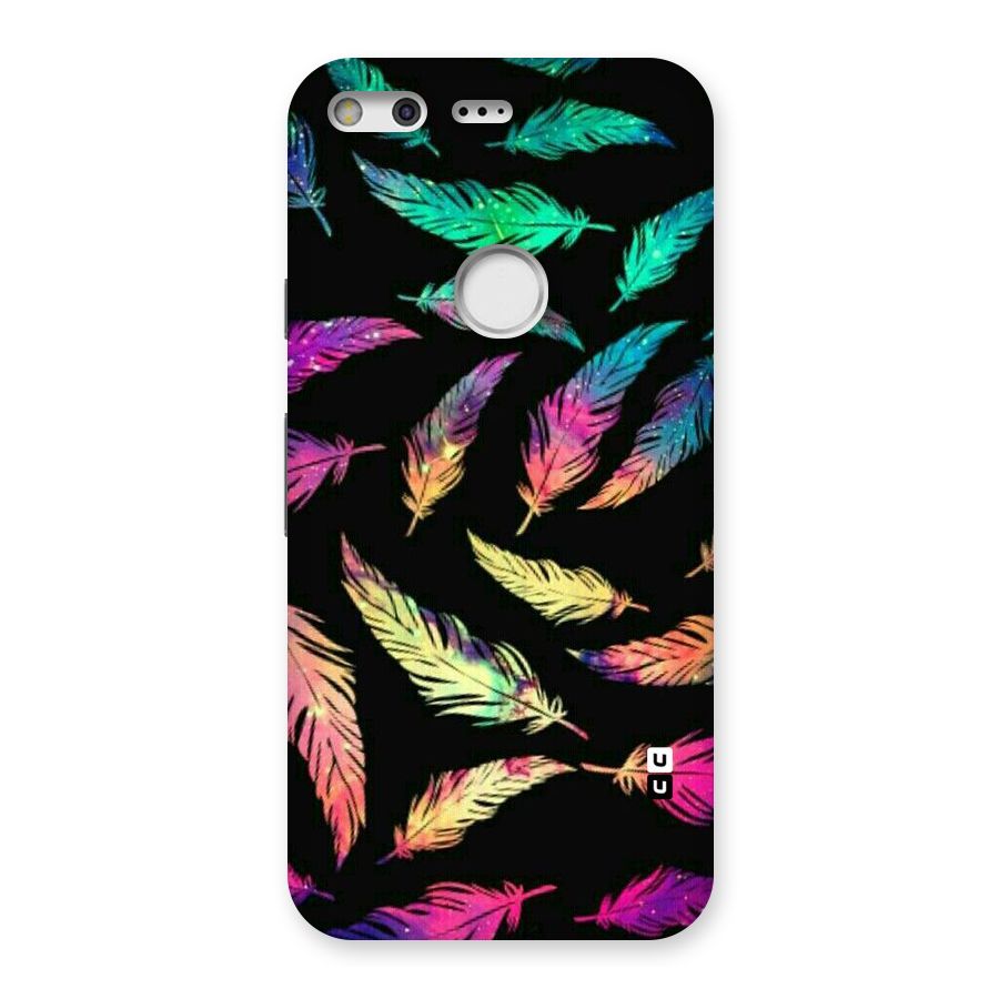 Bright Feathers Back Case for Google Pixel